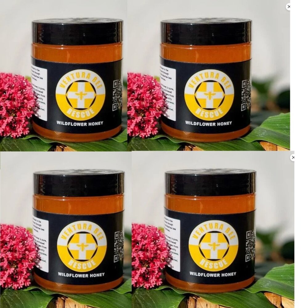 4x Apiary Honey Bundle Stocking Stuffers - Unfiltered, Pure, Raw - Sustainable A